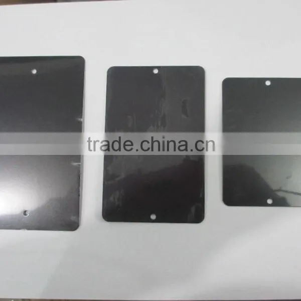 China Welcomed High Quality Metal Anodized Aluminum Metal Black Card photo-3