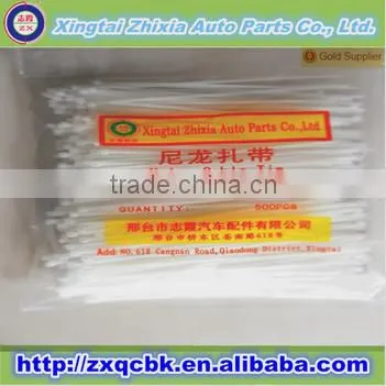 Popular Sell ZX Cable Strap Fasteners/twist Cable Tie/Black and White Nylon Cable Tie photo-3