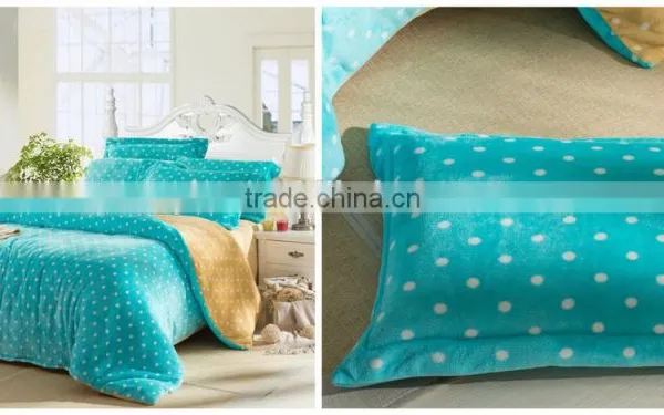 Polyester Colorful Print Flannel Fleece Blanket photo-3