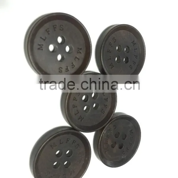 Custom Laser Logo Corozo Nut Buttons photo-4