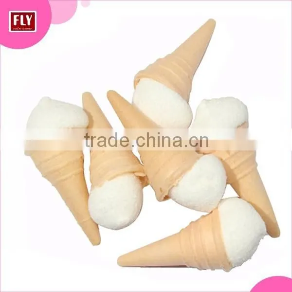 Foam Ice Cream Shaped Jam Filled Marshmallow Candy photo-2