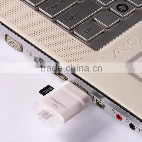 New I-FlashDrive OTG Adapter Smart TF Card Reader For IPhone/iPad Dual Storage ,Easy to Save Image & Video photo-4