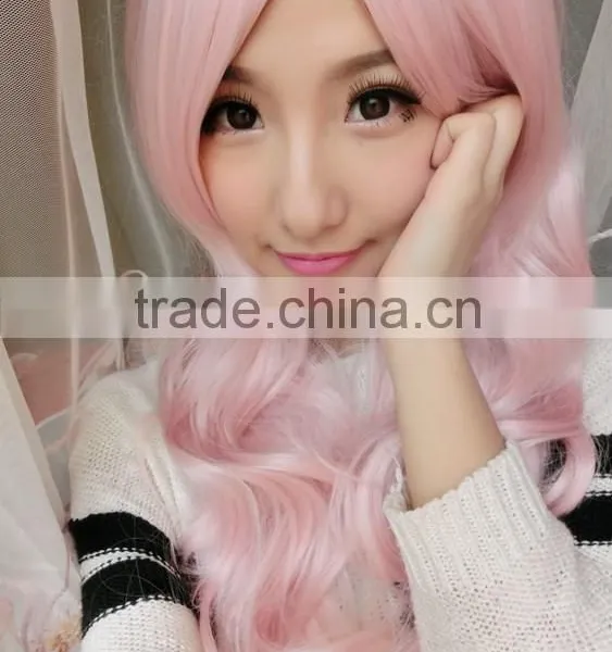 The Wig Wholesale Harajuku Style Wig Sweety Pink Wig Cheap photo-2