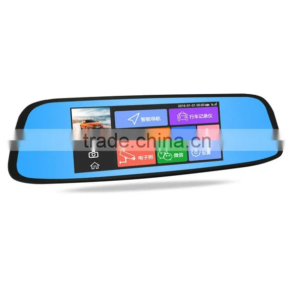 Full HD 1080P Car DVR Window Glass Mounting Rear View Mirror Monitor Car Black Box With Front View Camera 188 photo-5
