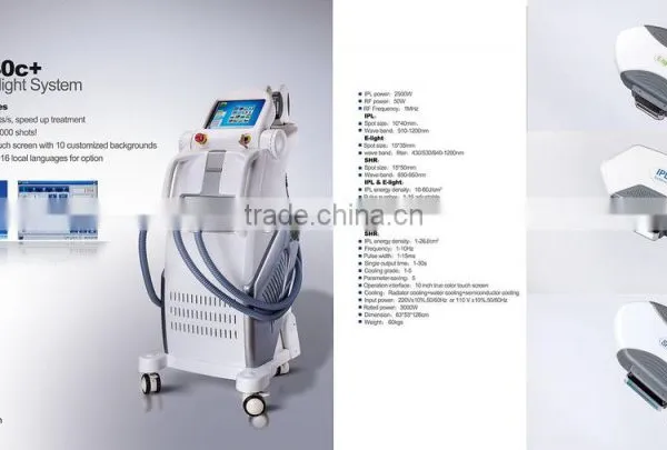 Natural Treatment Mobile Laser Hair Removal Three Handle Med140C+ photo-5