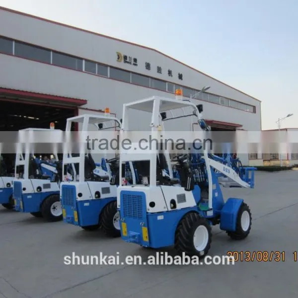 Hot Selling China Mini Hydraulic Wheel Loader Quick-hitch JOYSTICK With CE for European Market photo-3