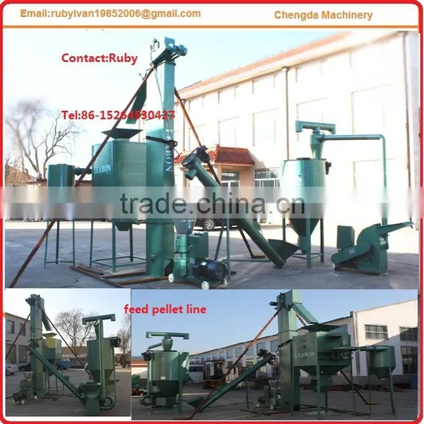 2017 Hot Sell Sheep Feed Pellet Machine Line in Mongolia photo-5