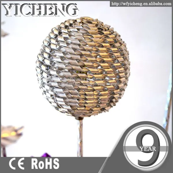 Hot Sale Modern Fancy Aluminum Wire Led Floor Standing Lamp photo-5