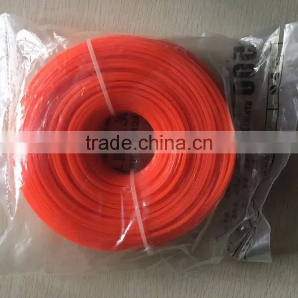Manufactoring 100% Nylon 15m Grass Trimmer Line With 1.6,2,2.4mm photo-3