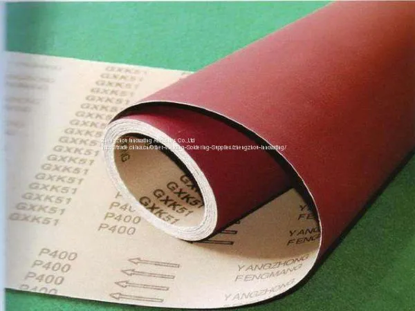 High quality abrasive sanding discs cloth rolls
