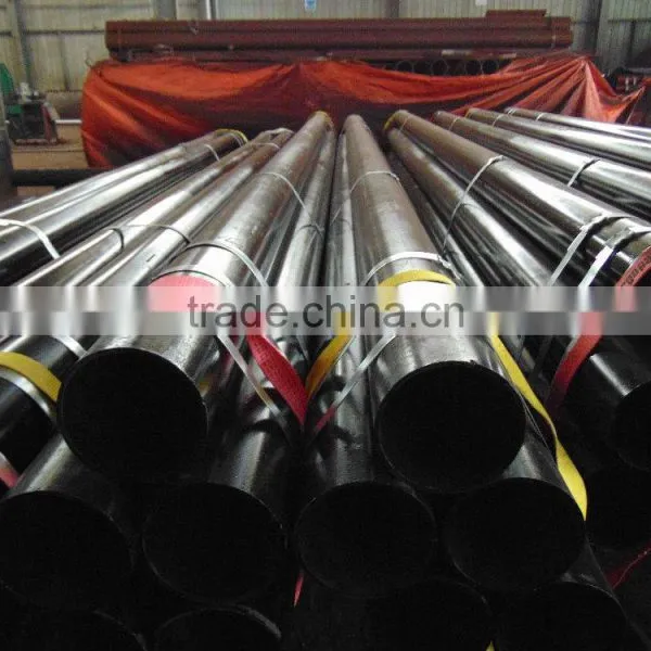 China Manufacturer Drill Pipe Cement Lining Coating Astm A53 Schedule 40 Black Steel Pipe photo-2