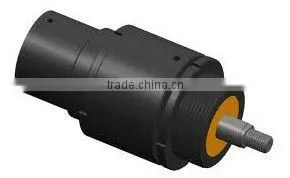 Single acting self locking hydraulic cylinder