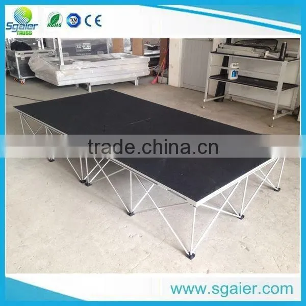 Latest Style Easy Install DIY Aluminum Portable Truss Stage for Exhibition photo-4