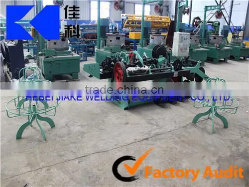 CS-C Type Straight and Reverse Barbed Wire Making Machines JIAKE Factory photo-3