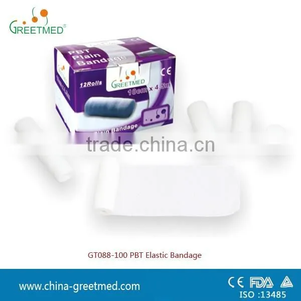 Cheap Price Medical Spandex Pbt Cotton Elastic Bandage photo-2