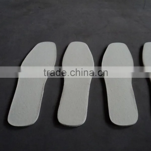 High Density Wearable Pure Wool Felt Foot Insole photo-3