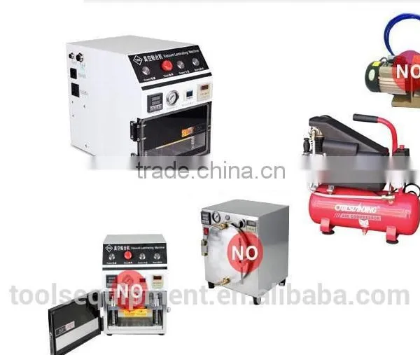 5 In 1 Vacuum OCA Laminating Machine For Repairing Broken Mobile Phone Lcd Build-in Air Compressor Machine photo-2
