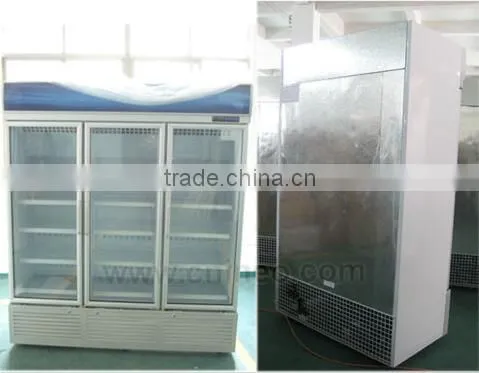 3 Door Supermarket Commercial Beverage Display Cooler/beverage Fridge/beverage Display Refrigerator photo-3