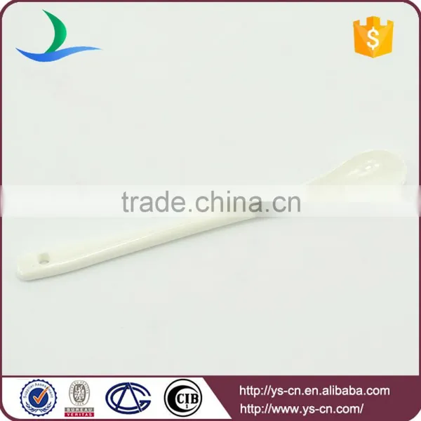 Eco-friendly Wholesale White Ceramic Spoons photo-3