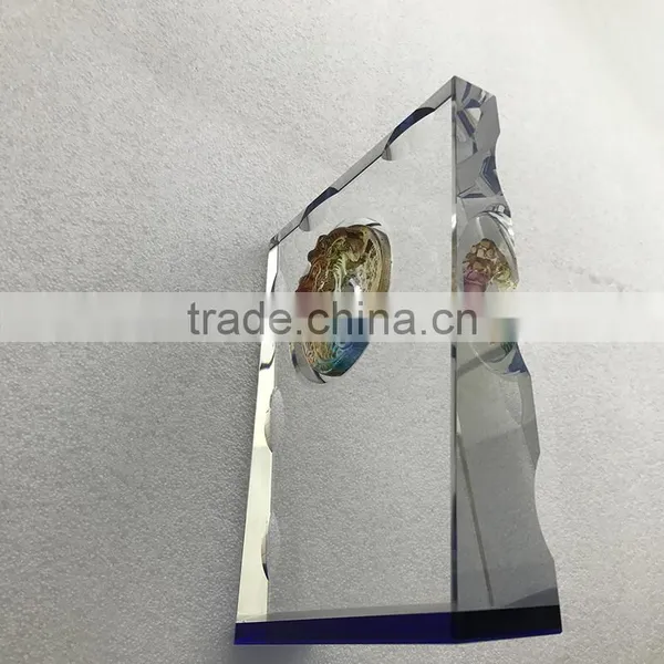 Shenzhen Manufacturer Cheap Crystal Glass Trophy Award photo-5