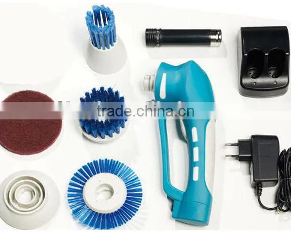 Kitchen Cleaning Tool, Bathroom Cleaning Brush, Handle Power Scrubber, Electric Cleaning Kits photo-3