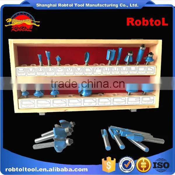 24 Pcs Wood Router Bit Set Kit 8mm Shank for Woodworking Tungsten Carbide End Mill Cutting CNC Carved Engraving Milling Cutter photo-4