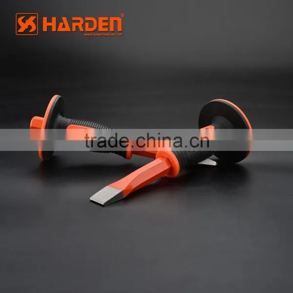 Chrome Vanadium Steel Hand Tool Flat Cold Chisel With TPR Handle photo-4