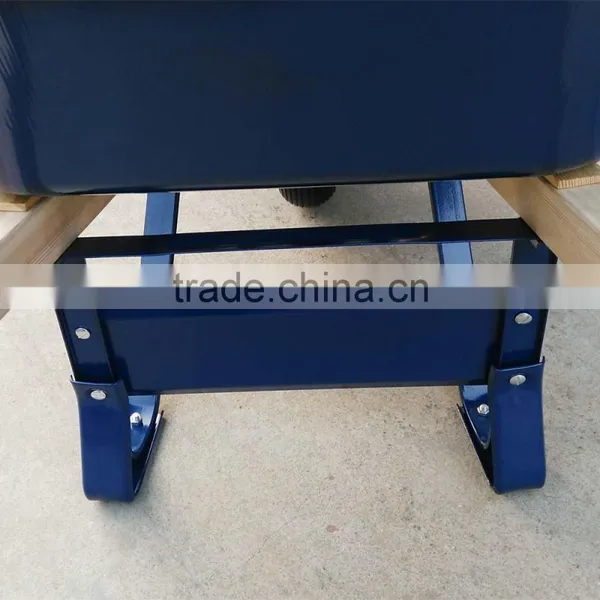 America 6cuft Metal Wheel Barrow With Wooden Handles photo-5