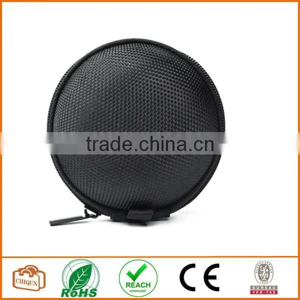 (Black and Dark Green) Earphone Handsfree Headset HARD EVA Case photo-4
