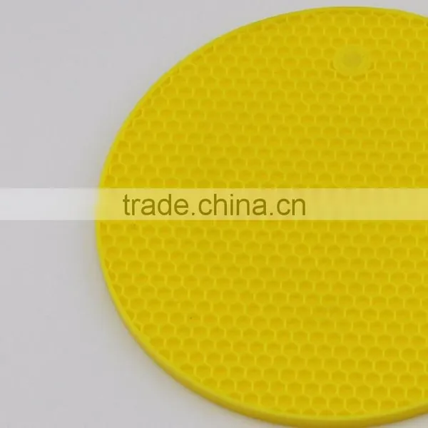 Colourful Fashion Multipurpose Round Silicone Cup Mat photo-2