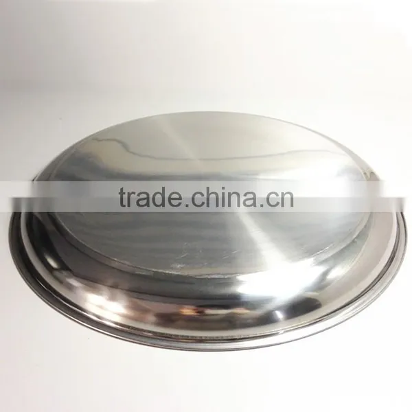 10" Decoration Custom Serving Tray Fashion Stainless Steel Plate Fruit Plate photo-5