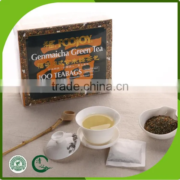 world famous green tea natural brown rice tea from zhejiang