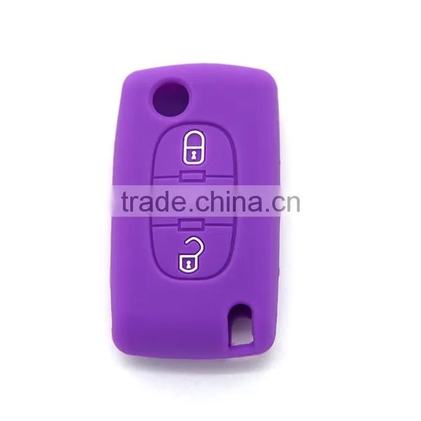 Hot Selling Custom Remote Car Key Cover Case for Citroen Key Cover photo-3