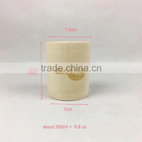 High Quality Customized Logo Bamboo Wholesale Tea Cup photo-3