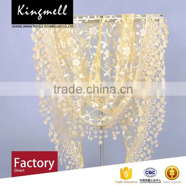 Custom-made Digital Printing Polyester Lace Scarf photo-3