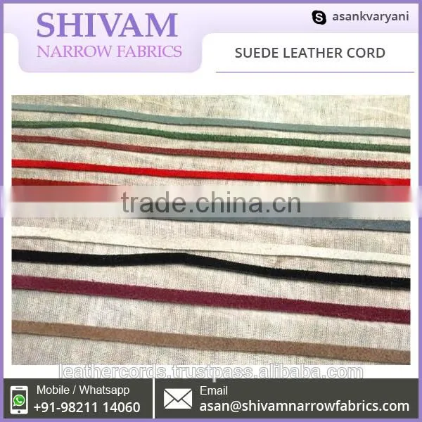 Top Quality Hot Sale Jewelry Suede Leather Cord photo-2