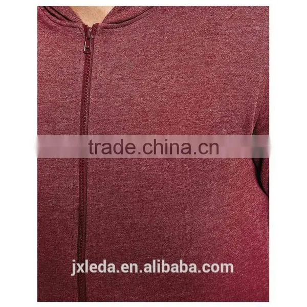 Fashion Style Custom Jersey Lesiure Full Zip Man Coat With Hooded photo-4