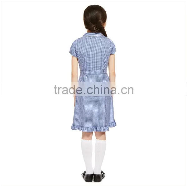 Chinese 2017 Wholesale Custom Design School Uniform Skirt Fabric photo-2