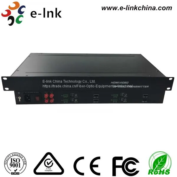 1-8Ch HDMI Оптическое Фиберное Кабель с Внешним Расширителем Аудио photo-4