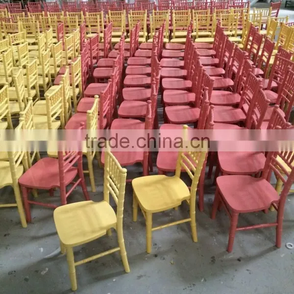 White Wedding Chairs for Sale Hot Sale Solid Wood Tiffany Chair photo-5