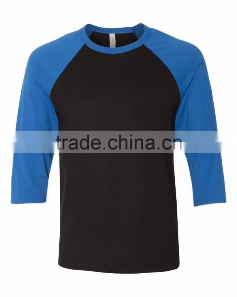 Bella+Canvas Unisex 3/4 Sleeve Raglan Baseball Tee - Made From Polyester Cotton Blend and Comes With Your Printed Logo photo-4