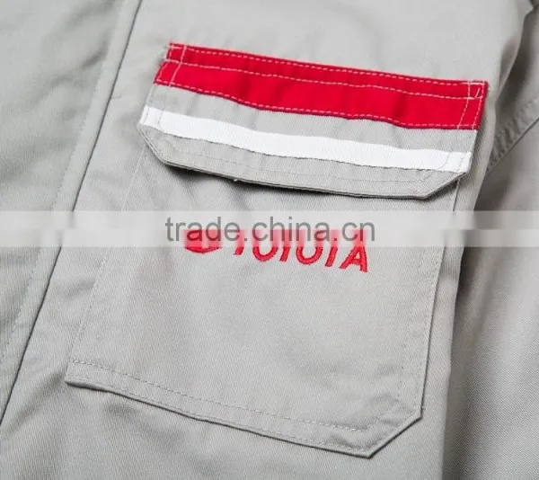 100% Cotton Anti-shrunk Vehicle Maintenance Workers Uniform Workwear Product Type photo-5