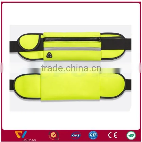 Adjustable Comfortable Neoprene Reflective Universal Outdoor Waterproof Belt Waist Bag photo-3
