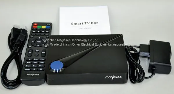 Factory Wholesale 4k Android Dvb Receiver Magicsee C300 Dvb S2+t2+c S905 Quad Core Android 7.1 Set Top Box