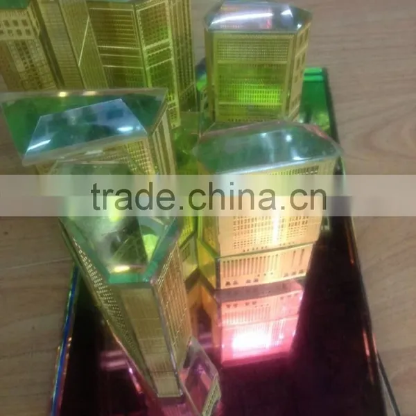 Crystal Makkah Clock Model for Islamic Souvenir Gift photo-4