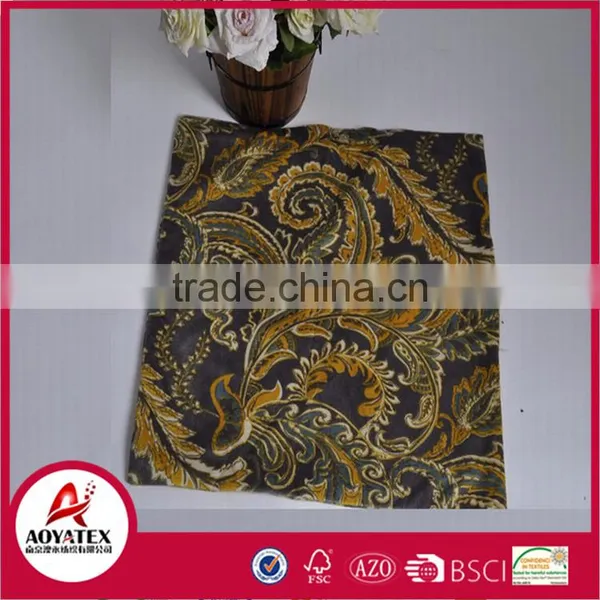 New Design 100% Polyester Solid Imitation Hemp Cushion Cover for Sofa photo-4