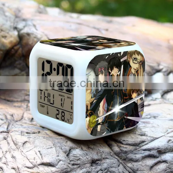 (Hot Anime) Led Clock Gin Tama Alarm Clock,LED Digital Clock, Low Price Led Digital Clock Display photo-4