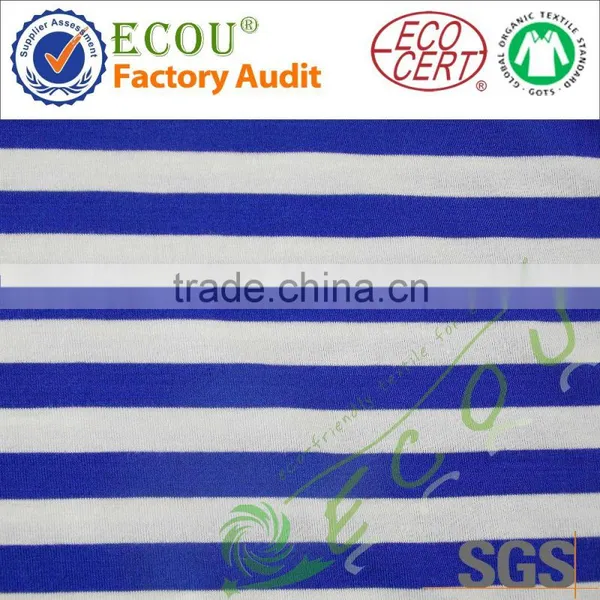 Cotton Rayon Spandex Yarn Dyed Knitted Fabric