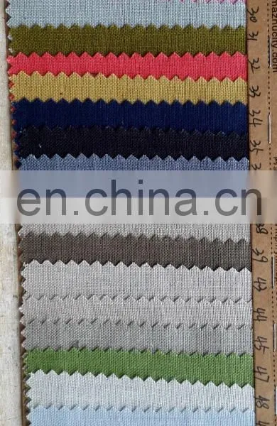 Popular Stone Washed Good Pure Linen Fabrics for Doing Clothes photo-2