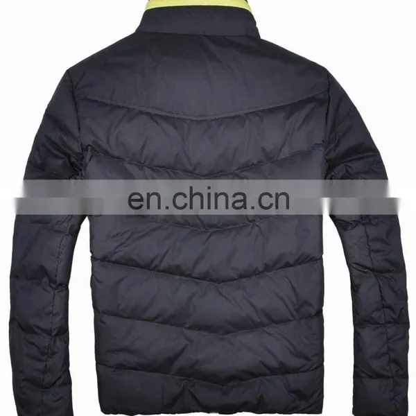 Bulk Wholesale Fashion Winter Men Nylon Varsity Jacket photo-2